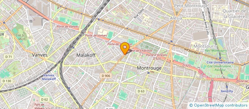 localisation de l'entreprise TAMIM  MALAKOFF