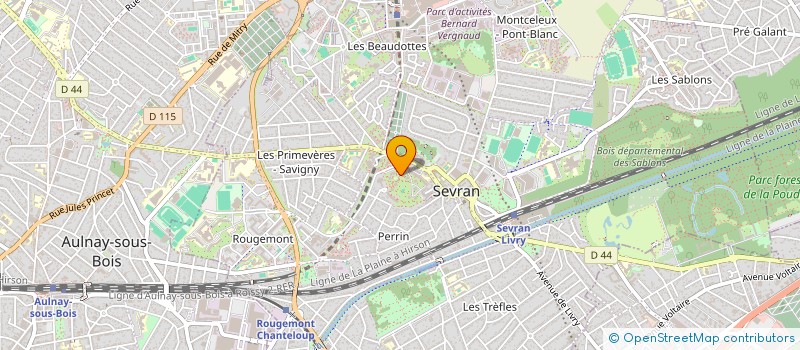 localisation de l'entreprise TAMIMA  SEVRAN