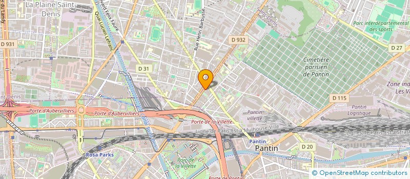 localisation de l'entreprise TAMIMTIHAM à PANTIN