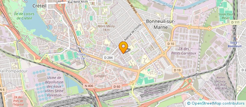 localisation de l'entreprise TAMINE TRANSPORT IDF  BONNEUIL-SUR-MARNE