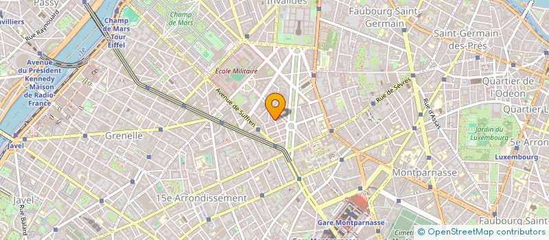 localisation de l'entreprise TAMISE ET GAUTIER à PARIS