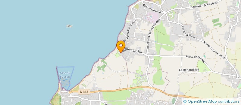 localisation de l'entreprise TAMISIER IMMOBILIER  PREFAILLES