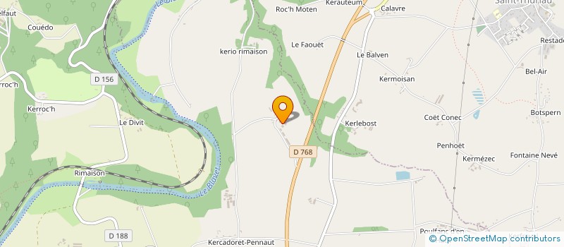 localisation de l'entreprise TAMM DOUAR  PLUMELIAU-BIEUZY