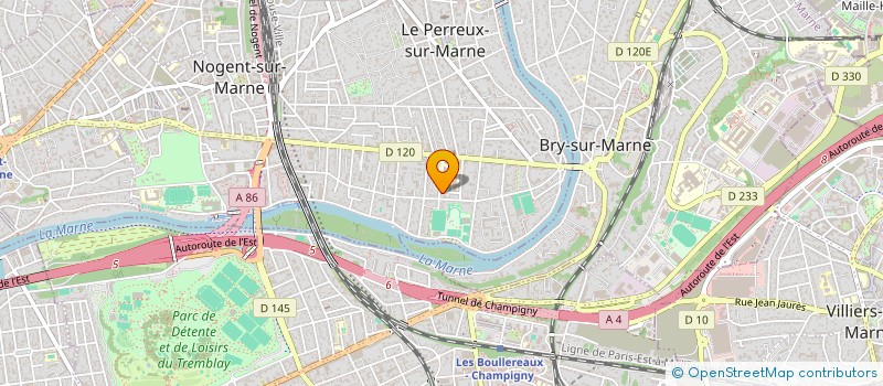 localisation de l'entreprise TAMMO  LE PERREUX-SUR-MARNE