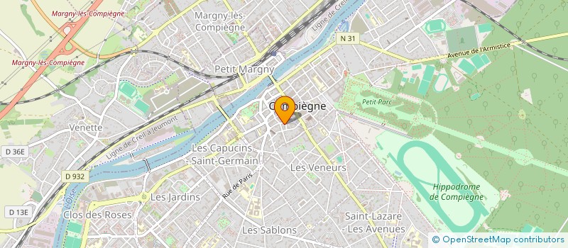localisation de l'entreprise TAMO à COMPIEGNE