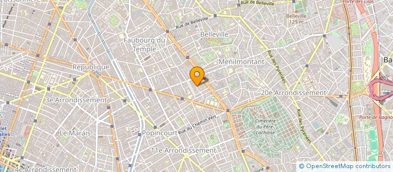 localisation de l'entreprise TAMO DALEKO à PARIS 11