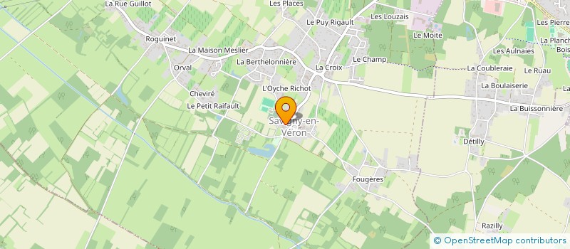 localisation de l'entreprise TAMO-TECHNIQUE ART MARTIAL OPTIMISEE  SAVIGNY-EN-VERON