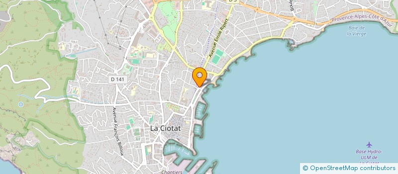 localisation de l'entreprise TAMOKO  LA CIOTAT