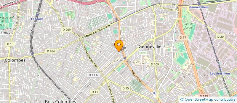 localisation de l'entreprise TAMONTE à ASNIERES-SUR-SEINE