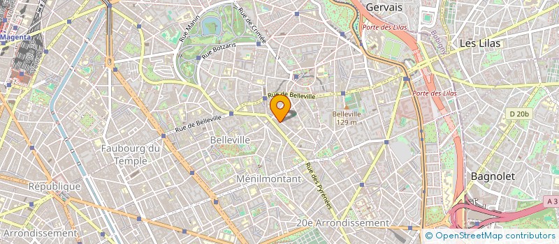 localisation de l'entreprise TAMOS  PARIS