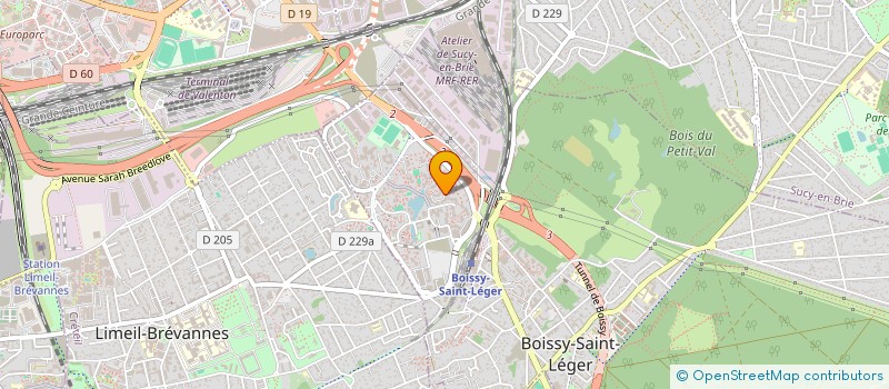 localisation de l'entreprise TAMOUL VIRUDCHAM à BOISSY-SAINT-LEGER