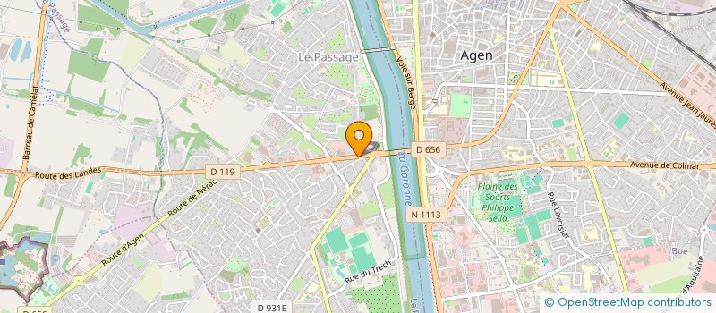 localisation de l'entreprise TAMOUNT à LE PASSAGE