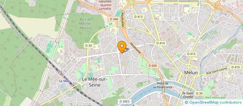 localisation de l'entreprise TAMOUNTE à LE MEE SUR SEINE