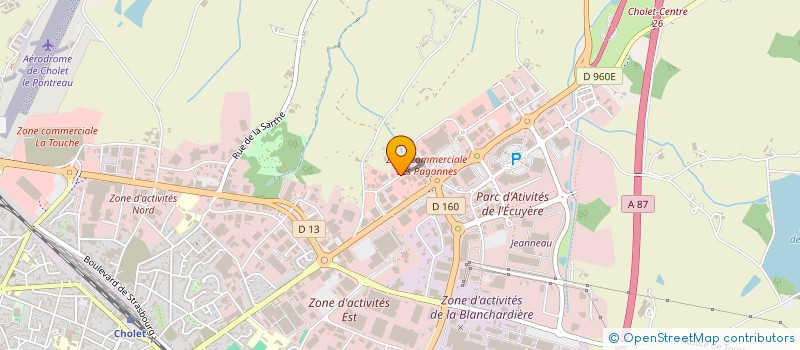 localisation de l'entreprise TAMPA 18 à CHOLET