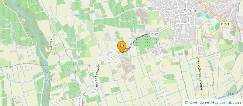 localisation de l'entreprise TAMPFEM  SARRIANS