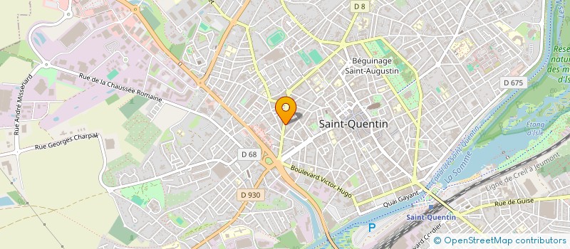 localisation de l'entreprise TAMPIGNY DESAMIANTAGE à SAINT-QUENTIN