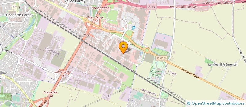 localisation de l'entreprise TAMPLEU SPRIET à MONDEVILLE