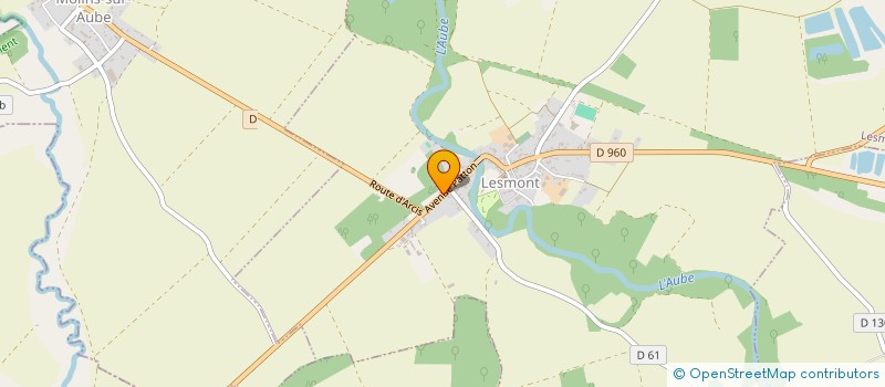 localisation de l'entreprise TAMS 2  LESMONT