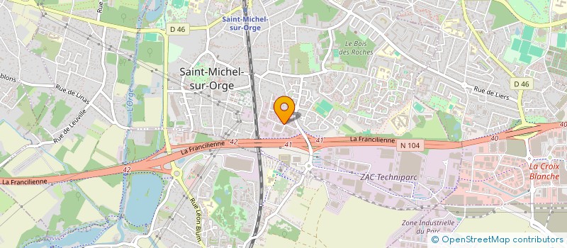 localisation de l'entreprise TAMS à SAINT-MICHEL-SUR-ORGE