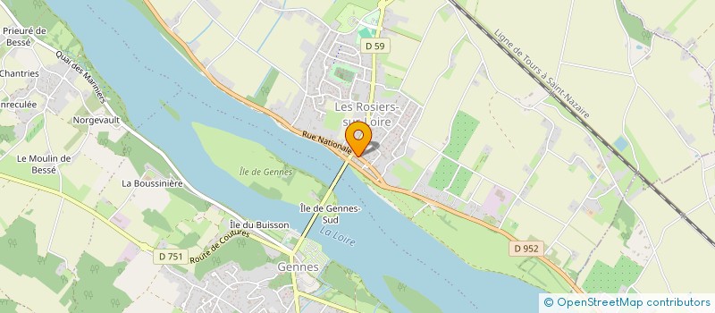 localisation de l'entreprise TAMSEKA à GENNES-VAL-DE-LOIRE