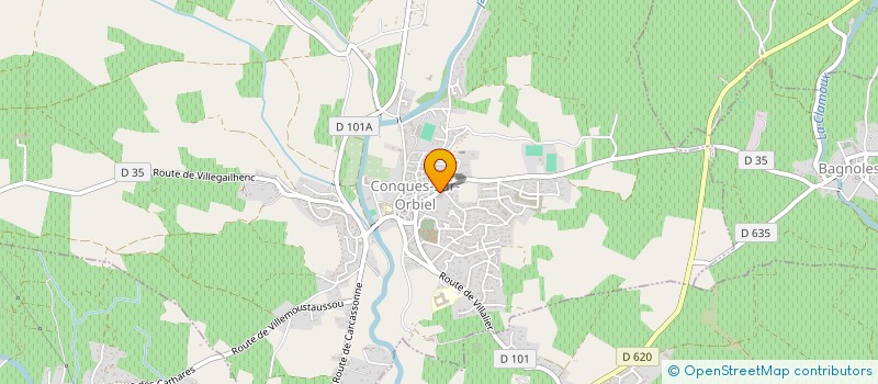 localisation de l'entreprise TAMTAM à CARCASSONNE
