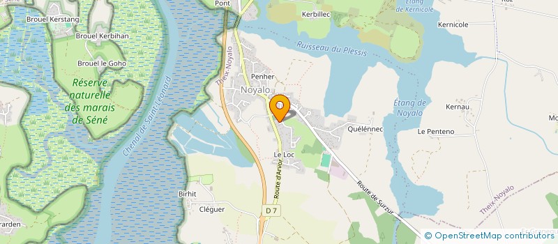 localisation de l'entreprise TAMU  THEIX-NOYALO