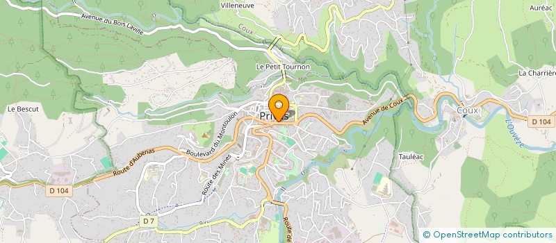 localisation de l'entreprise TAMVOL  SAINT-HIPPOLYTE