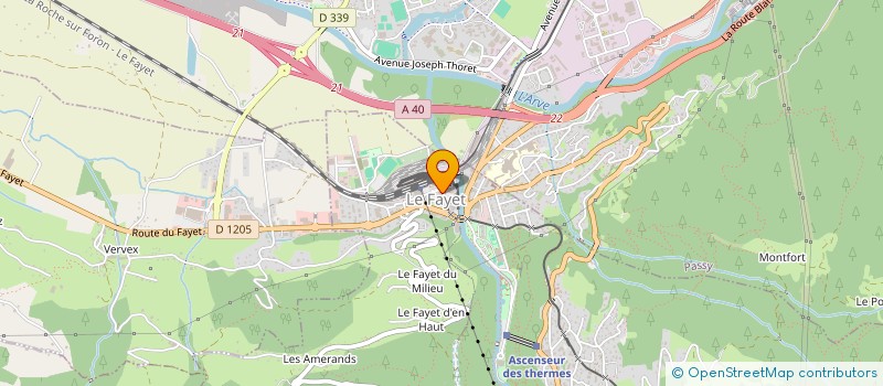 localisation de l'entreprise TAMYA  SAINT-GERVAIS-LES-BAINS