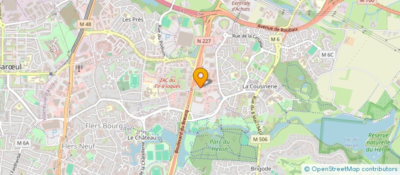 localisation de l'entreprise TAMYEL  VILLENEUVE-D'ASCQ