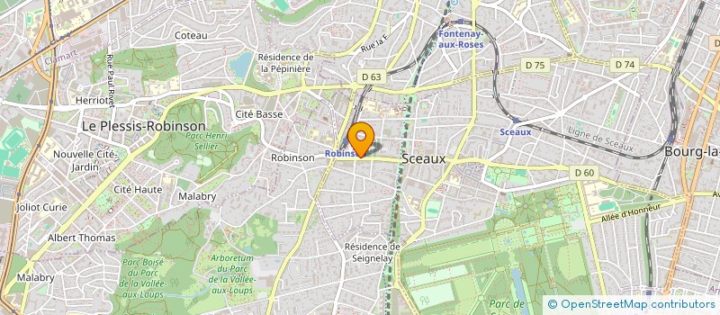 localisation de l'entreprise TAMYMMO à SCEAUX