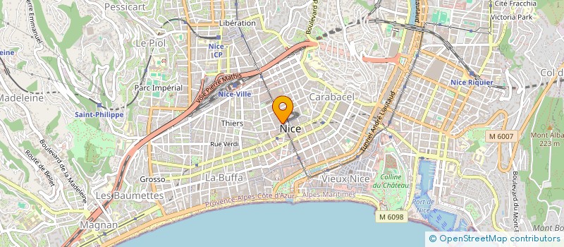 localisation de l'entreprise TAMYRAS EDITIONS à NICE