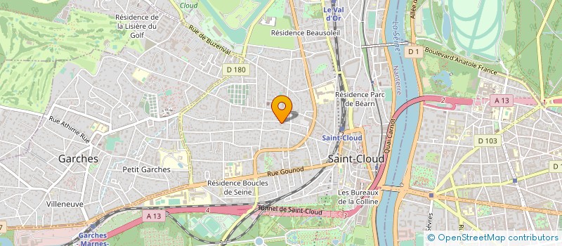 localisation de l'entreprise TAN à SAINT-CLOUD