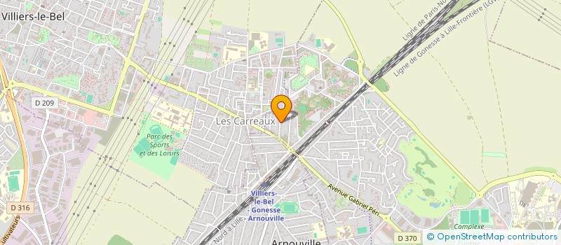 localisation de l'entreprise TAN DISTRIBUTION  GONESSE