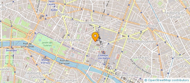 localisation de l'entreprise TAN FRANCE à PARIS