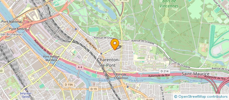 localisation de l'entreprise TAN HOLDING  CHARENTON-LE-PONT