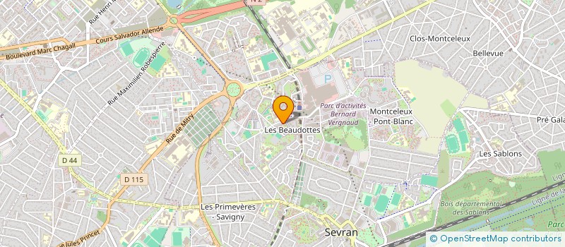 localisation de l'entreprise TAN-IMMO à SEVRAN