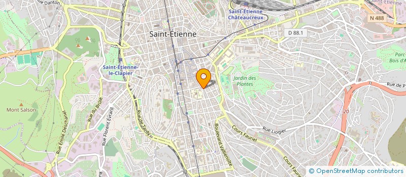 localisation de l'entreprise TAN MONG SOUR & TAN PHEK HUOR à SAINT-ETIENNE