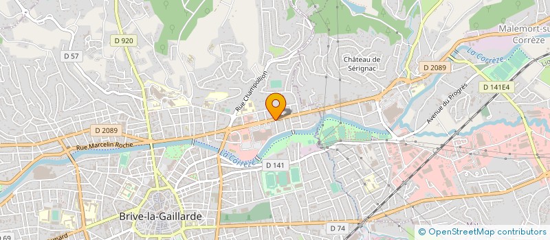 localisation de l'entreprise TAN PHAT à BRIVE LA GAILLARDE