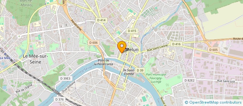localisation de l'entreprise TANA à MELUN