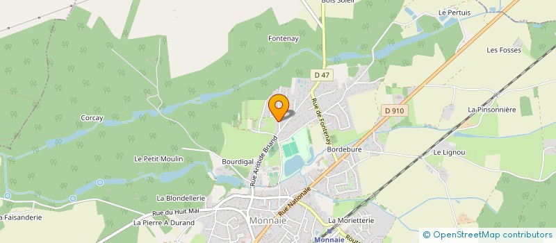 localisation de l'entreprise TANA  MONNAIE