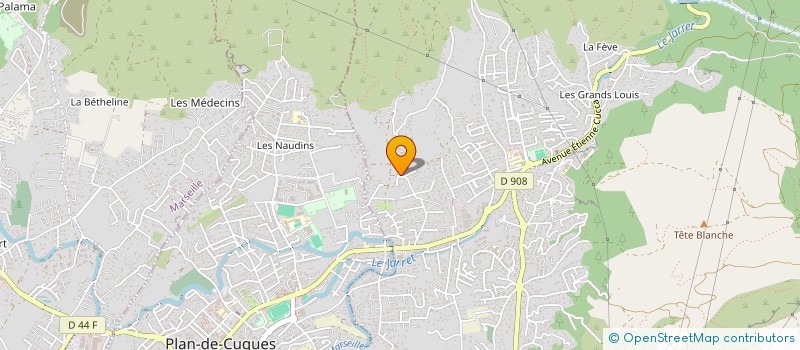 localisation de l'entreprise TANA  ALLAUCH