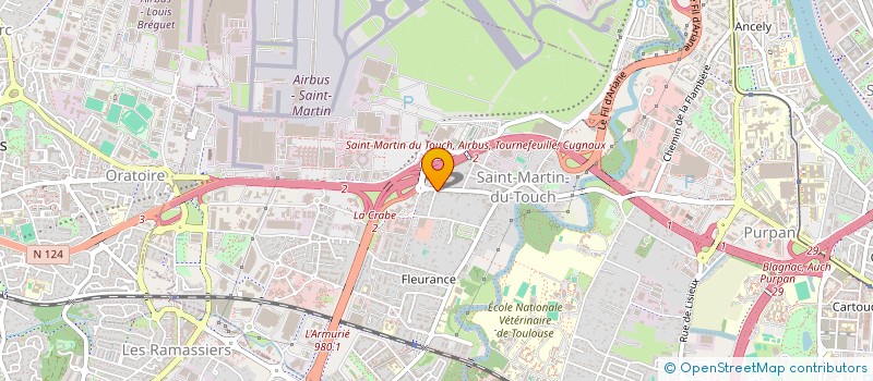localisation de l'entreprise TANA BURGER  TOULOUSE