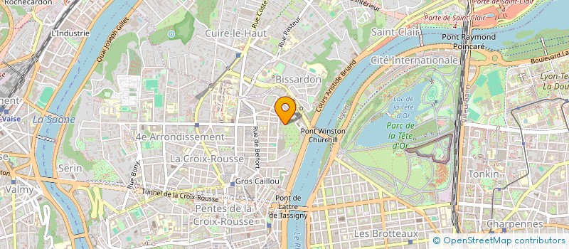 localisation de l'entreprise TANA CORP GROUP  LYON