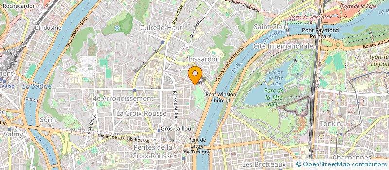 localisation de l'entreprise TANA CORPORATION  LYON