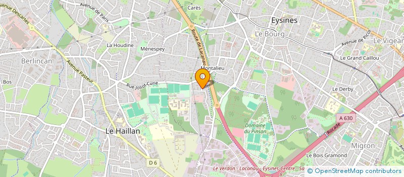 localisation de l'entreprise TANA IMMO  EYSINES