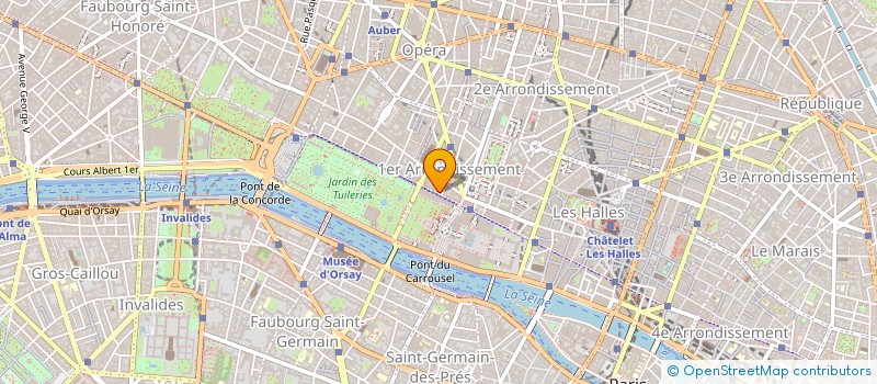 localisation de l'entreprise TANACETUM à PARIS