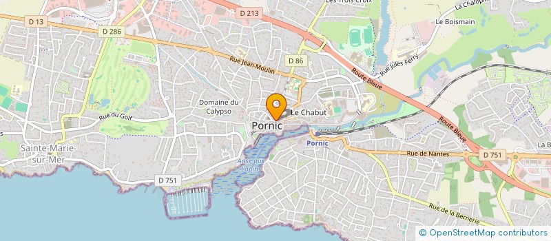 localisation de l'entreprise TANAEL à PORNIC