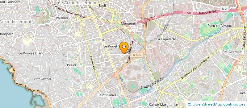 localisation de l'entreprise TANAGRA EUROPE SYSTEM à MARSEILLE