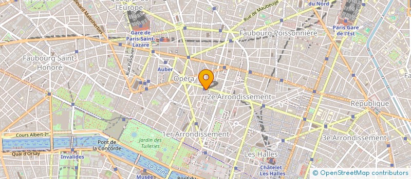 localisation de l'entreprise TANAGURU à PARIS