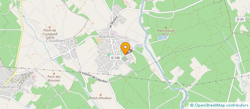 localisation de l'entreprise TANAKA INK  ABEILHAN